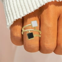 zttd modni prstenovi za žene zabave prstenovi prstiju ženski nakit pokloni nehrđajući čelik