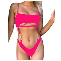 Ženski komplet kupaćih kostima punjena odjeća za plažu jednodijelni grudnjak bikini kupaći kostim jedan set tankini