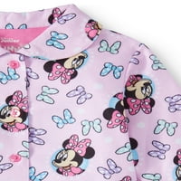 Minnie Mouse Toddler Girl Style Style Pidžama, set