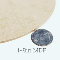 5-inčni visoki MDF drveni slovo od 5 inča