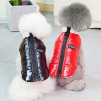 Odjeća za kućne štence prsluk jakna topla odjeća za pse mali srednji psi zimska jakna otporna na vjetar za kućne