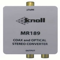 Koaksijalni optički adapter na razini linije za stereo
