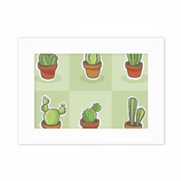 Succulents cactus lonction ilustracija uzorak fotografija montira okvir frizera art slikanje radna površina