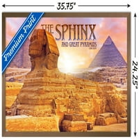 Zidni plakat Velike Sfinge i piramida, 22.375 34