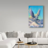 Zaštitni znak likovna umjetnost 'Pegasus' platno umjetnost Kirk Reinert