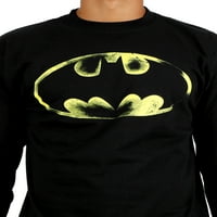 Muška majica s uzorkom Batman Men 's & Big men' s dugih rukava, veličina S-3XL