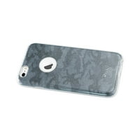 IPhone 6s Sjaj sjaj svjetlucav kamuflažni hibridni slučaj u plavoj boji za upotrebu s Apple iPhone 6s 6-pack