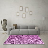 Moderni tepisi od 6 stopa, Jednobojni ružičasti