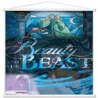 Diznejeva Ljepotica i zvijer-začarani zidni plakat s magnetskim okvirom, 22.375 34