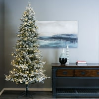 Umjetno božićno drvce od jata od 6,5 '39, Mini svjetiljke u toploj bijeloj boji