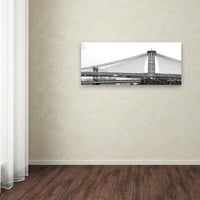 Zaštitni znak likovne umjetnosti Brooklyn Bridge 5 Canvas Art by Cateyes
