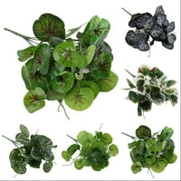 Umjetno cvijeće zelene lažne biljke plastična masana biljka dekorativna
