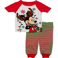 Mickey Mouse Baby Boy Dugi rukav pidžama set