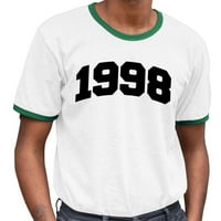 Košulja za majice u stilu fakulteta Unise srednje bijela Kelly Green