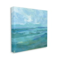 Stupell Sažetak morskih valova krajobrazni krajolik slika galerija zamotana platna za tisak zidne umjetnosti