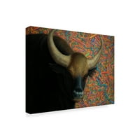 Zaštitni znak likovne umjetnosti 'Bull' platno umjetnost Jamesa W. Johnsona
