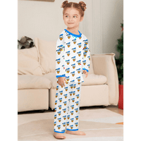 Super mekane pidžama hlače za spavanje za dječake, Božićna pidžama