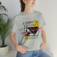 Način razmišljanja o rastu, grafički dizajn rodno neutralne majice