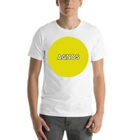 Žuta točka agnos majice s kratkim rukavima po nedefiniranim darovima