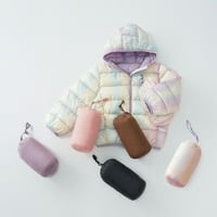 Baywell Kids Unise Down Jacket Lagano dijete zimske jakne s kapuljačama Big dječaci Djevojke tople snježne jakne