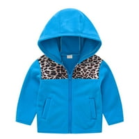 Adfiicd jakne dječaci zimski kaput dječji kaput mališani dječaci djevojčice zima moda dugi rukavi leopard tiskati