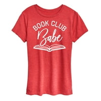 Instant poruka - Book Club Babe - Ženska grafička majica s kratkim rukavima