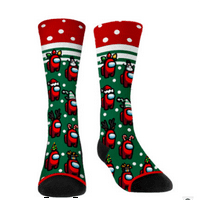 Čarape s likovima iz crtića za odrasle, šareni Dodaci za svakodnevnu odjeću s vanzemaljskim uzorkom za zimu i