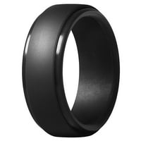 Otvoreni prstenovi u ponudi prilagođeni metalni silikonski mekani muški dvostruki vjenčani prstenovi poklon prstenovi