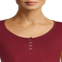 Nema granica juniora Henley Top s kratkim rukavima, 2-pack