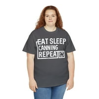 Jedite konzerviranje spavanja unise grafička majica, veličine s-5xl