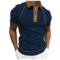 Muške košulje ležerno moderno proljetno i ljetno modno labavo zatvarač 3D digitalni tisak majica s kratkim rukavima