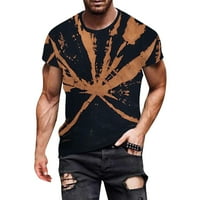 ZrBYWB Spring casual muški tins muški ljetni moda casual 3D digitalni print majica majica kratkih rukava