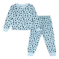 Jellifish Kids Girls dugi rukavi Top s jogger gant pidžama set za spavanje, veličine 4-16