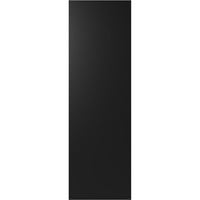Ekena Millwork 15 W 26 H True Fit PVC dijagonalni sloj moderni stil Fiksni nosač, crne