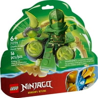 Zelena rotirajuća Građevinska igračka minifigura Ninja Lloida, ideja za poklon za dječake i djevojčice ljubitelje