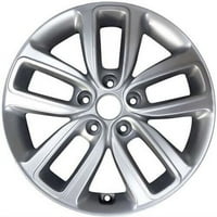 17-inčni kotač za 2017. godinu-srebrni obnovljeni Aluminijski naplatak