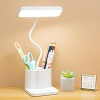 LED Svjetiljka za čitanje s glatkom kontrolom svjetline, punjivo svjetlo s podesivom bojom svjetla, bez treperenja,