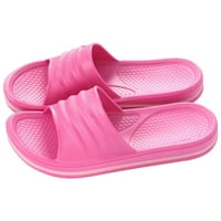 Pimfylm ružičaste papuče za žene ženske klizne na klinovima platforma mekana slatka hodanja udobnost sandale s