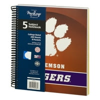 Oznake NCAA predmetni fakultet vladao bilježnica Clemson Tigers, 1. CT