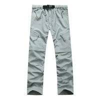 Teretne hlače za muškarce Očišćenja muškaraca Ljeto brzo suhe vanjske tanke odvojive vodootporne hlače hlače