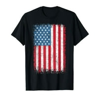 Domoljubna američka zastava za muškarce, žene, djecu, dječake, djevojčice, Američka majica