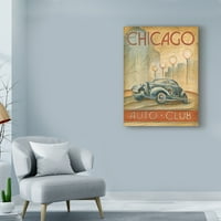 Zaštitni znak likovne umjetnosti 'Chicago Auto Club' platno umjetnost Ethana Harpera