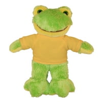 Plišana Plišana igračka za žabe u donjem rublju s majicom personalizirani poklon-prilagođeni tekst na košulji