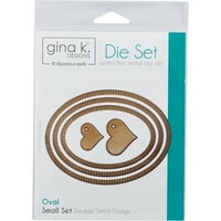 Gina K dizajnira ugniježđene ovalne marke-male