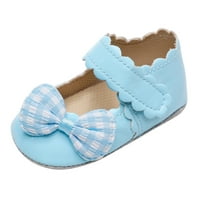 Djevojke s jednim cipelama ruffles Bowknot Prve šetače cipele za malu djecu sandale princeze cipele