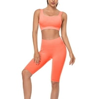 Komplet odjeće za jogu modna odjeća za trčanje na otvorenom tanka odjeća za fitness uska brzosušeća sportska odjeća