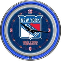 NHL New York Rangers 14 Neonski zidni sat