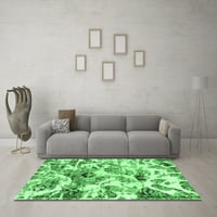 Moderni tepisi br apstraktno smaragdno zeleno, kvadratno 8 stopa