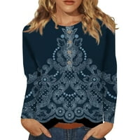 Ženska majica jesen i zima - Posada dugih rukava ležerni predimenzionirani pulover