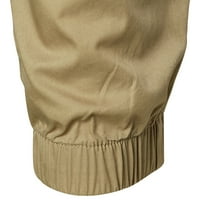 Kiplyki muške tanke hlače za čišćenje casual hlača s više džepova casual hlače mladež.
